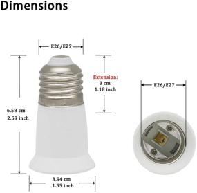 img 2 attached to 🔌 CliCli Standard Medium Extender Extension: Enhance Your Reach and Versatility