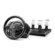 🎮 enhanced thrustmaster t300 rs racing wheel (gran turismo edition) - compatible with ps5, ps4, and pc logo