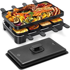 img 4 attached to Electric Griddles Smokeless Removable Nonstick