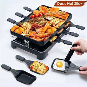 img 1 attached to Electric Griddles Smokeless Removable Nonstick