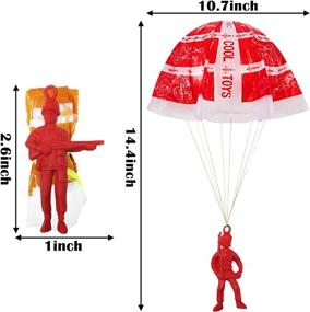 img 3 attached to 🌈 Outdoor Children's Birthday Parachute Toss