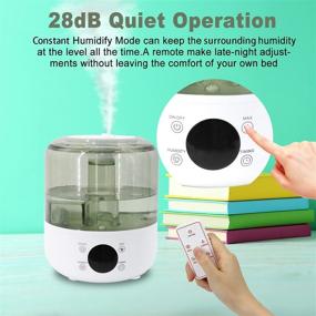 img 3 attached to KDO Humidifier Ultrasonic Humidifiers Adjustable