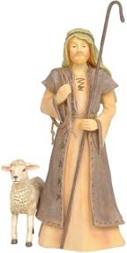 img 1 attached to Enesco Foundations Nativity Shepherd Multicolor