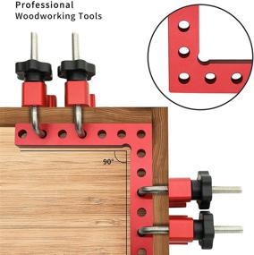 img 1 attached to Enhance Woodworking Precision 🔧 with ATOLS Positioning Aluminum Carpenter Tool