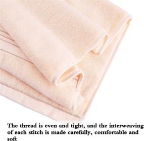 img 3 attached to 🎁 Premium 100% Cotton Plush Towels in 3 Elegant Colors - Quick-Dry, Soft, and Luxurious - Ideal for Home, Hotel, Spa - Complete Gift Set in a Beautiful Yellow Box