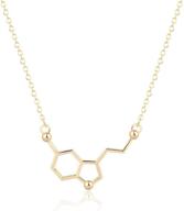 yooe happiness necklace chemistry graduation logo