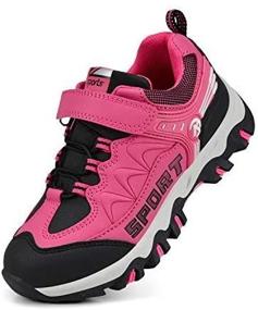 img 1 attached to Stay Dry and Stylish: Biacolum Sneakers Hiking Waterproof Walking Boys' Shoes for Outdoor Adventures