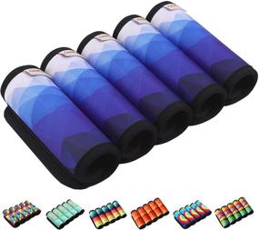 img 4 attached to Gowraps Neoprene Luggage Suitcase Identifiers Travel Accessories