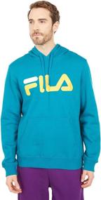 img 1 attached to Fila Mens Fiori Hoodie White Men's Clothing in Active