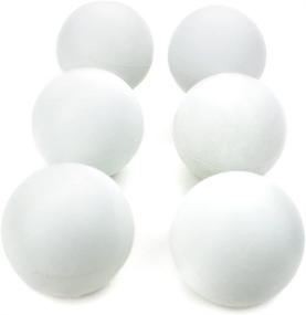 img 4 attached to 🥍 Set of 6 Regulation Size White Lacrosse Balls with Mesh Storage Bag by Crown Sporting Goods