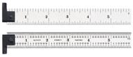 📐 improved precision: starrett h604r 6 graduations reversible thickness for accurate measurement логотип