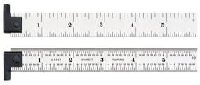 img 1 attached to 📐 Improved Precision: Starrett H604R 6 Graduations Reversible Thickness for Accurate Measurement