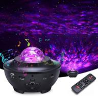 galaxy projector night light: voice control, timed settings, 21 lighting effects - perfect for baby, kids, adults & home theatre логотип