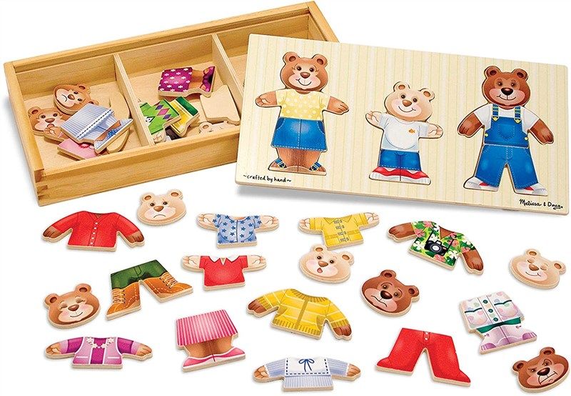 melissa doug dress up preschool construction 로고