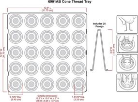 img 2 attached to 🧵 ArtBin 6901AB Embroidery Assortment Traditional: Organize and Protect Your Stitching Supplies