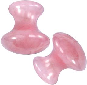 img 4 attached to Оживите свою кожу с Rosy Finch Jade Roller Gua Sha Facial Tools - великолепным средством для устранения морщин и массажа для подтяжки лица для женщин.