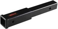 towever 84433 trailer hitch extension: 12-inch length, 3,500 lbs. gtw - review and buy logo