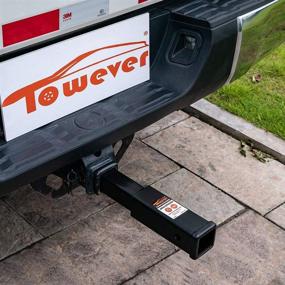 img 1 attached to Towever 84433 Trailer Hitch Extension: 12-inch Length, 3,500 lbs. GTW - Review and Buy