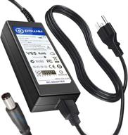 🔌 t power 19v 65w-90w ac adapter for dell 23.8" 24" 27" ips led hd lcd touchscreen monitor all-in-one s2415h s2415hb s2418nx s2418hn s2418h p2314t inspiron 24-3455 power supply logo