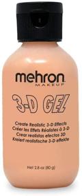 img 4 attached to Mehron Makeup 3 D Gel Fleshtone