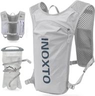 inoxto running hydration vest backpack: lightweight water running vest with 1.5l water bladder bag for hiking, trail running, cycling, race, marathon - women, men, kids логотип