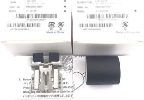 img 2 attached to 🖇️ OKLILI 1SET PA03360-0001 PA03360-0002 Pick Pickup Roller + Separation Pad Assembly for Fujitsu S510M S510 S500M S500 fi-5110EOXM fi-5110EOX2 fi-5110EOX fi-5110C