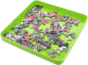 img 3 attached to Jigitz Jigsaw Puzzle Sorter Trays