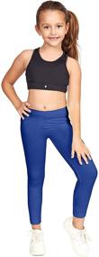 img 2 attached to Certified Organic Spandex Leggings for Girls by CAOMP