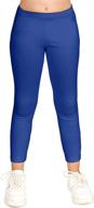 certified organic spandex leggings for girls by caomp logo