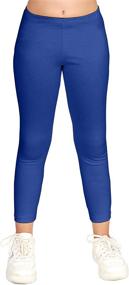 img 4 attached to Certified Organic Spandex Leggings for Girls by CAOMP