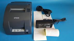 img 3 attached to Epson TM-U220B Dot Matrix Receipt Printer with Ethernet, Auto Cutter, and Power Supply Included