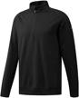 adidas classic pullover jacket black men's clothing logo