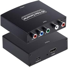 img 4 attached to 🔌 Конвертер адаптер HDMI 4K - YPbPr Компонент к HDMI, RGB к HDMI конвертер - Поддержка аудио / видео - Идеально подходит для DVD PSP Xbox 360 PS2 Nintendo - Совместим с HDTV монитором и проектором - HDMI V1.4