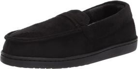 img 4 attached to 🏻 Nonslip Boys' Outdoor Chaps Moccasin Slippers: Premium Shoes for Active Feet