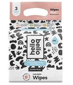 img 1 attached to Hello Bello Organic Baby Wipes - 168 Count