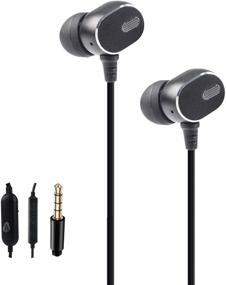 img 4 attached to 🎧 ELFMIC Проводные наушники In-Ear: Гарнитура для игр с поддержкой Hi-Fi 5.1 объемного звука и аудио-декодером DSP