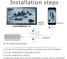 img 2 attached to ⚡️ Промышленный электрический зарядный проектор с совместимым адаптером-конвертером.