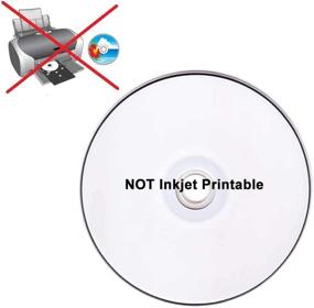 img 1 attached to Maxtek Premium Grade White Top Surface DVD-R DVDR 16x Blank Disc, 4.7GB, 120min. Pack of 100