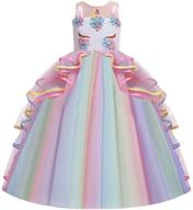 👗 multicolored girls' clothing and dresses - myrisam birthday princess performance attire logo