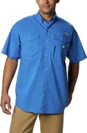 columbia men's bonehead short-sleeve shirt: the ultimate catch for style and comfort logo