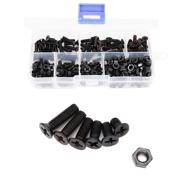 🔩 binifimux 220pcs flat black screw: superior quality fasteners for all your projects logo