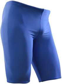 img 3 attached to Adoretex Solid Swim 🩲 Jammers: Premium Swimwear for Boys/Men