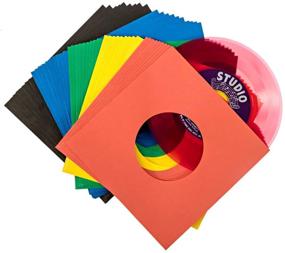 img 4 attached to Vinyl Record Sleeves 45Rpm Protection