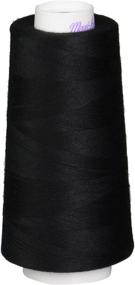 img 1 attached to 🧵 High-Quality American & Efird Maxi-Lock Cone Thread - 3000-Yard - Black: A Reliable Sewing Essential