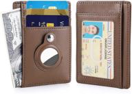 kgx apple airtag wallet holder: the ultimate accessory for men on the go logo