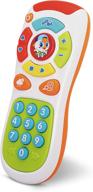🔴 interactive baby remote control toy for toddler learning – 20 unique learning buttons, baby music tunes, flashing lights and more – for kids 6 months and up logo