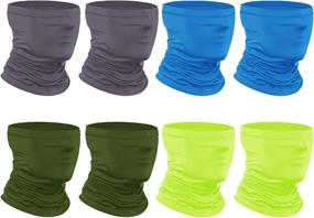 img 4 attached to Breathable Bandana Cooling Cycling Fishing Outdoor Recreation for Hiking & Outdoor Recreation Clothing