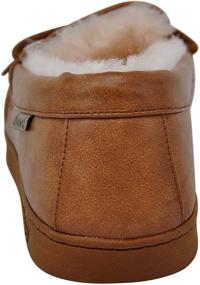 img 2 attached to Bearpaw Moc Ii Sheepskin Slipper Men's Shoes for Loafers & Slip-Ons