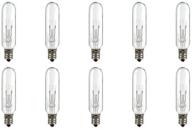 cec industries #15t6-130v bulbs: efficient 130v, 🔆 15w t-6 shape with e12 base (box of 10) logo