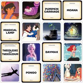 img 1 attached to 🏰 Disney Family Codenames Card Game by USAopoly: Fun for All Ages!